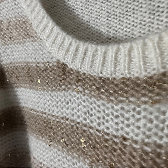 Tommy Hilfiger striped sequin knit sweater - Picture 8 of 8